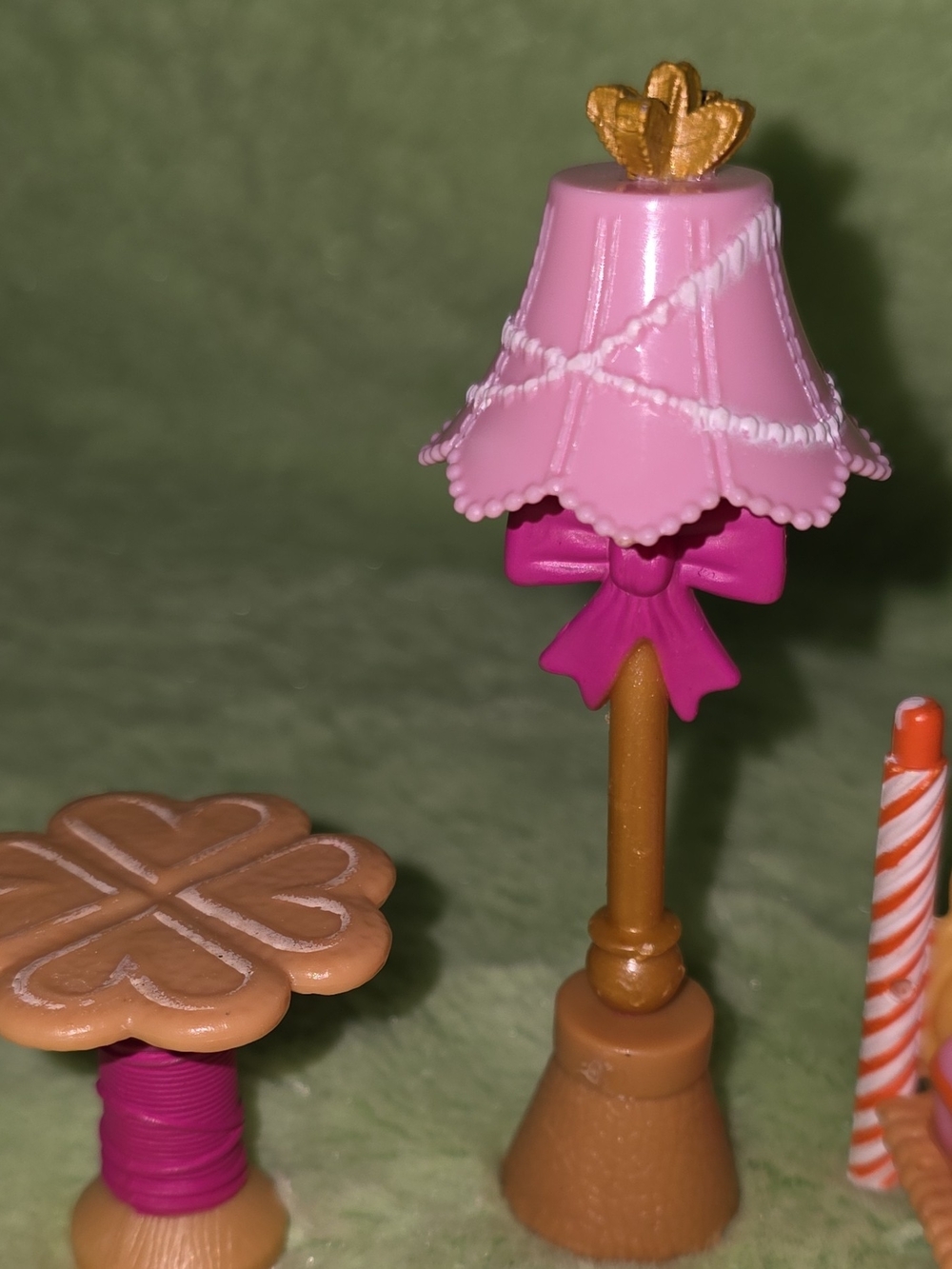 Lalaloopsy 3" Doll Sleepover Playset Bed Lamp Table Pumpkin (5pc)